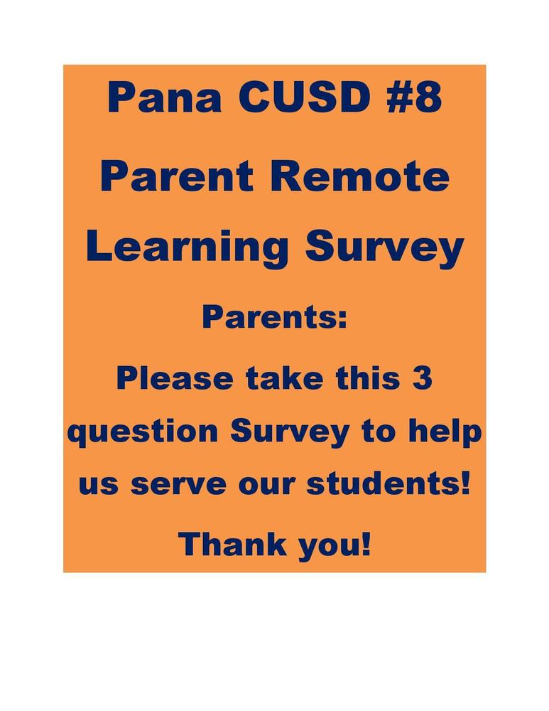 Remote Learning Survey 4.16.20