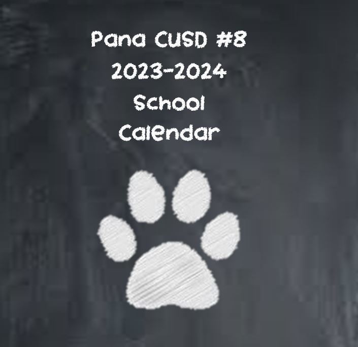 Pana CUSD #8 2023-2024 School Calendar 