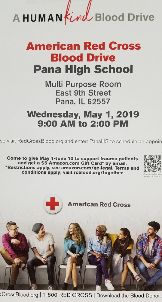 Upcoming Blood Drive at PHS Open to Public