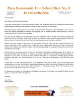 Pana CUSD 8 School Closure Update