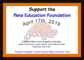 PEF Spring Fundraiser Tickets Available