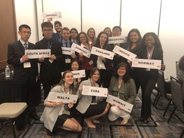 PHS Teacher Attends National Model UN Competition in NYC