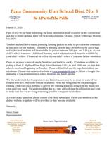 Updated School Closure Information