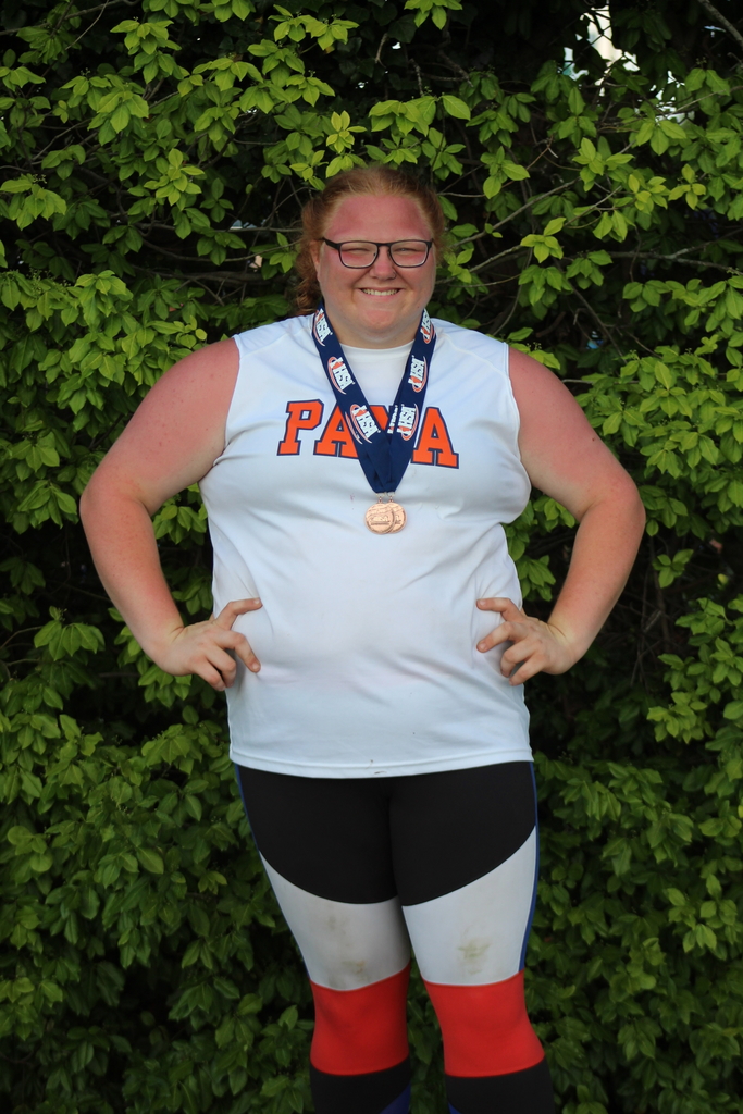 Lexi Evrley bringing home two state medals: shot put and discus