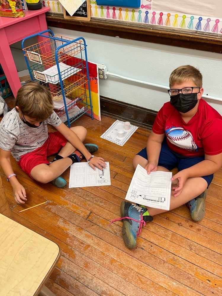 Working on the scientific method.