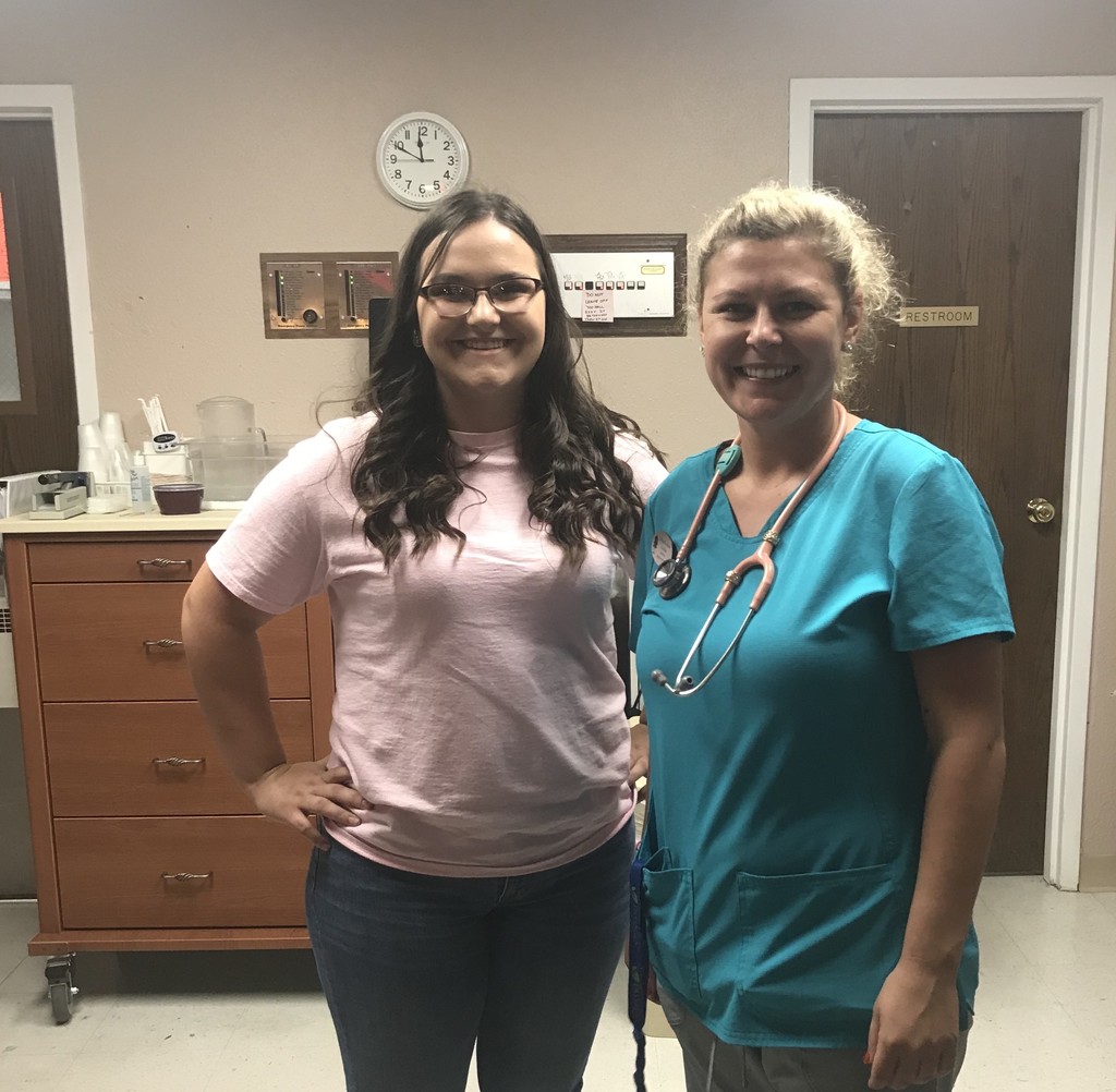 Cassidy Swisher enjoyed her day at the Shelby Manor observing the occupation of a CNA